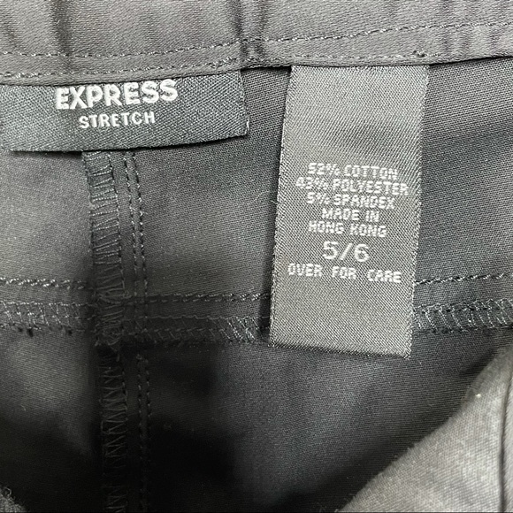 Express Stretch Black Beaded Pants Size 5/6 - Picture 5 of 7